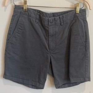 Bonobos Charcoal Flat Front Shorts